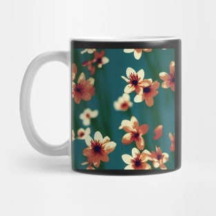 Beautiful Stylized Pink Flowers, for all those who love nature #198 Mug